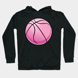 Basketball Pink Ball Hoodie